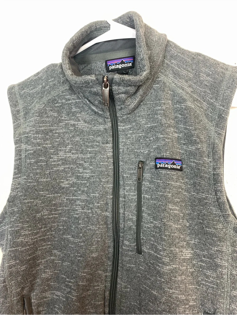 Patagonia gray better sweater vest size small